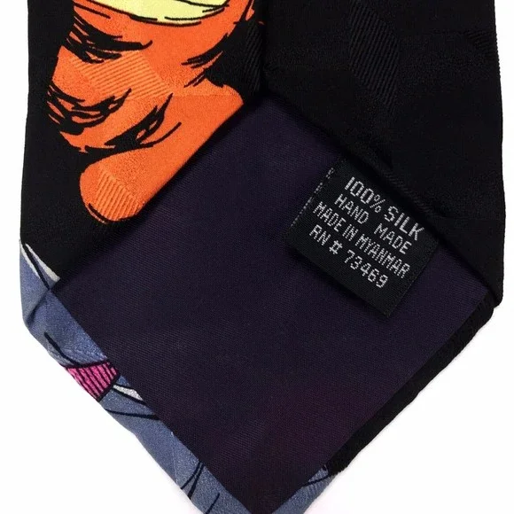 Disney Winnie The Pooh Tie Tigger Eeyore Friends EH Shepard 100% Silk Necktie - Picture 6 of 9